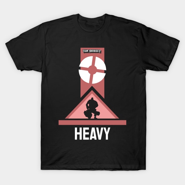 Heavy Team Fortress 2 T-Shirt by mrcatguys